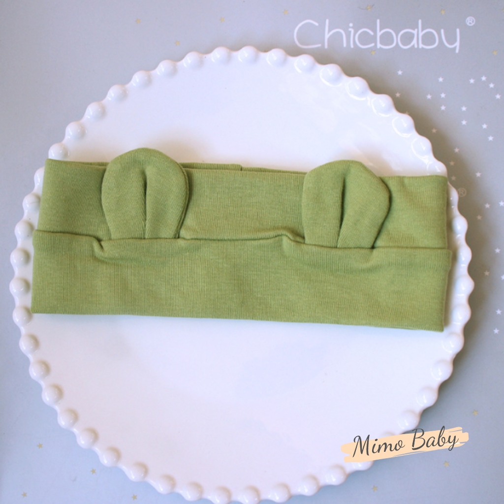 Băng đô tai gấu, turban gấu phong cách hàn quốc siêu đáng yêu BD75 Mimo Baby cho bé