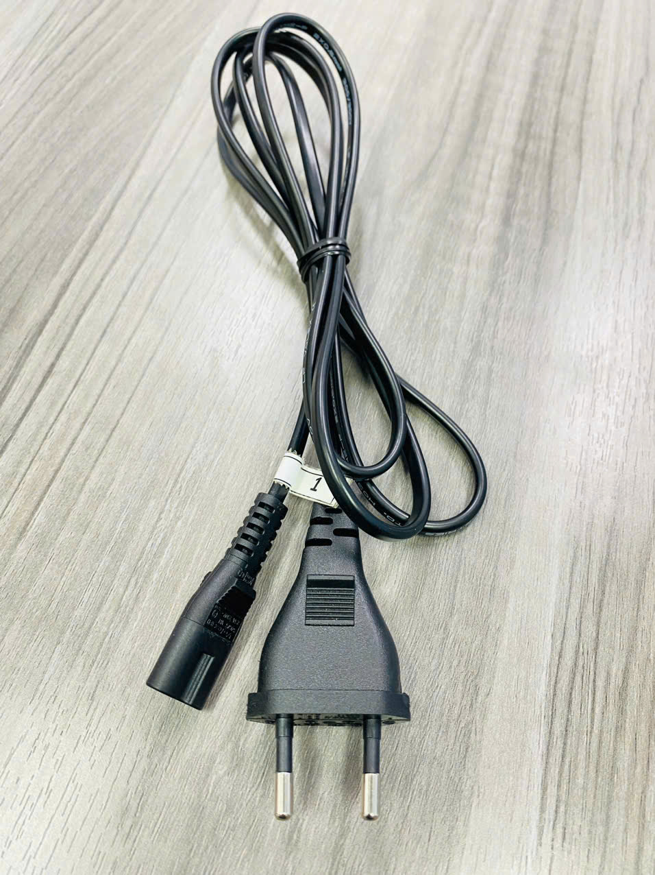 [Hàng Chính Hãng-BH 12 tháng]-Dây Nguồn số 8 2x0.75mm² 2.5A 220V|dài 1.6m|Chuẩn Châu Âu