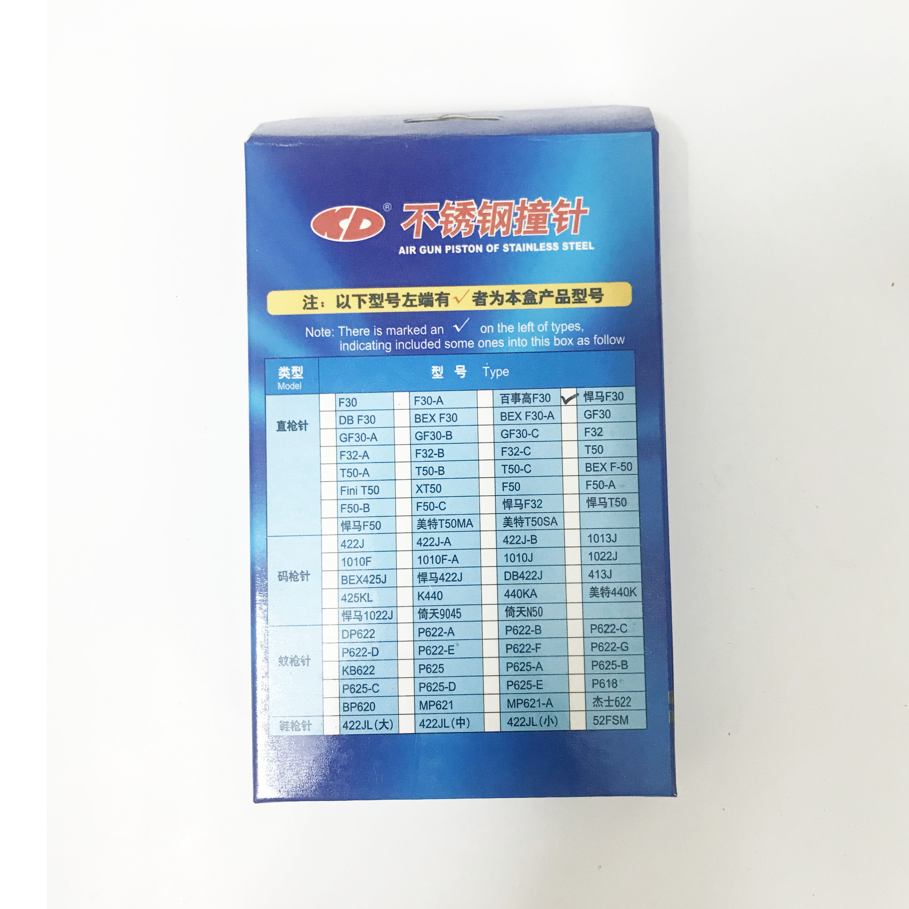 Hộp 06 Ty / Lưỡi gà cao cấp các loại P622/F30/F32/1010F/1013J/422/440/T50