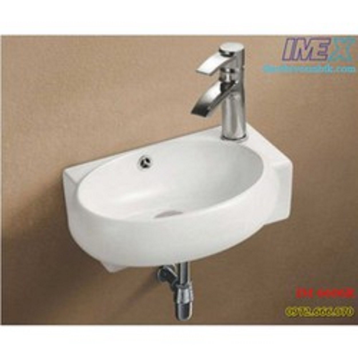 Hình ảnh Lavabo góc treo tường phải GRVL K054A