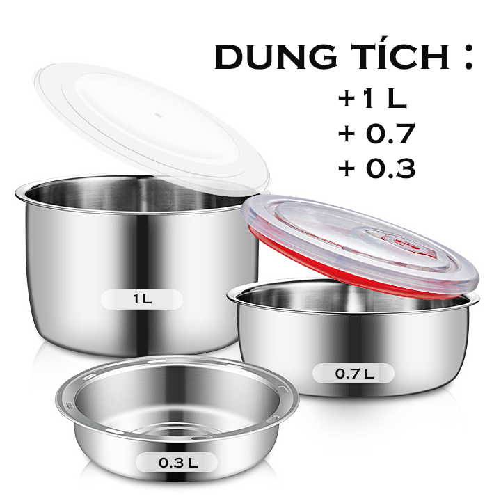 Hộp cơm điện hâm nóng Yoice, 3 khay inox 304 cao cấp , nấu được cơm canh - Hàng chính hãng