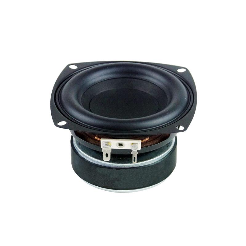 Loa siêu trầm 4 inch Loa siêu trầm 40W 4Ohm Loa bass 8ohm Công suất mạnh Bộ loa siêu trầm loa 2.1 2 Loa chéo Loa trầm DIY Màu sắc: 8Ohm 1Pc