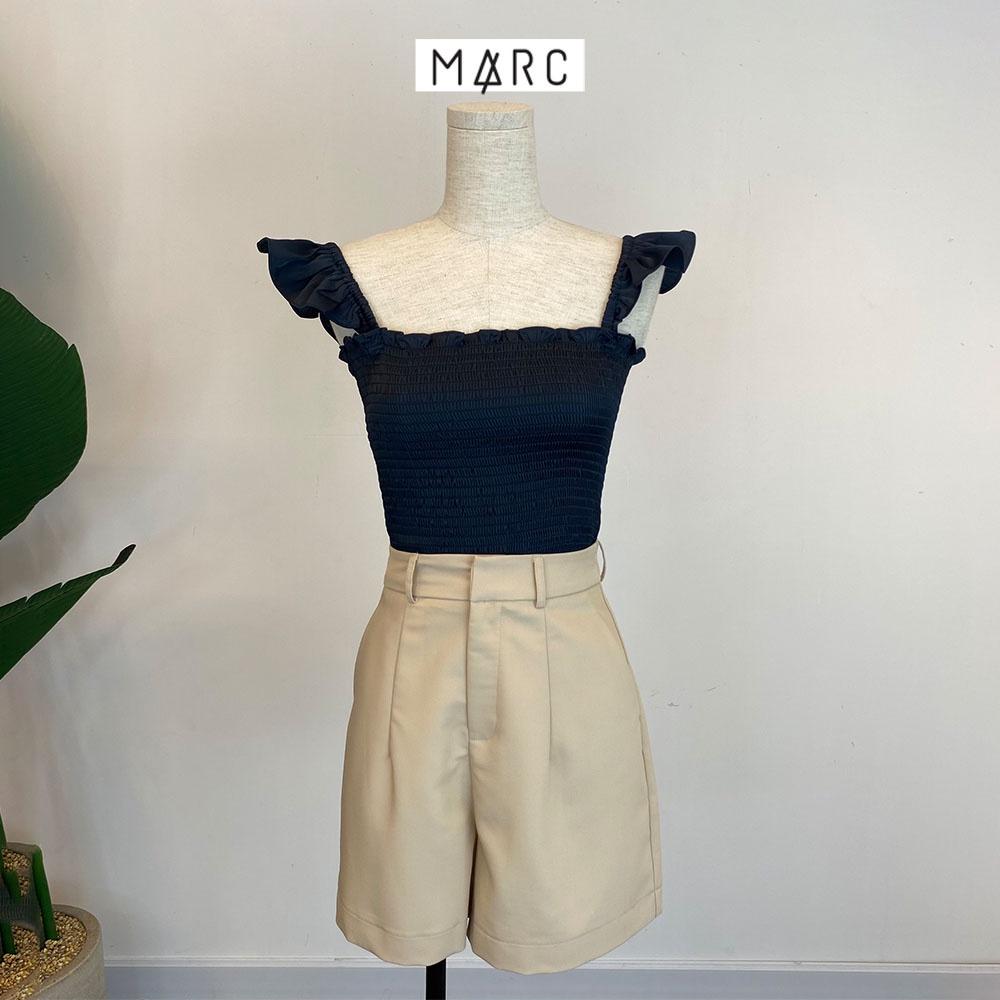 Áo kiểu nữ MARC FASHION ôm smocking tay con FAVH0503