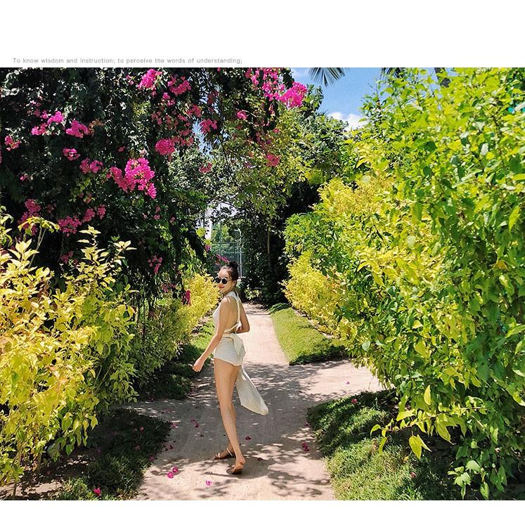 BIKINI 1 MẢNH BUỘC EO - ẢNH THẬT Ở CUỐI