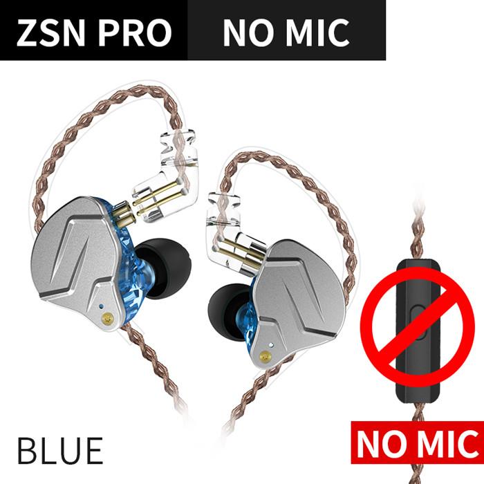 Tai nghe KZ ZSN Pro Metal 1BA 1DD Technology Hifi Bass tai nghe trong tai nghe tai nghe tai nghe