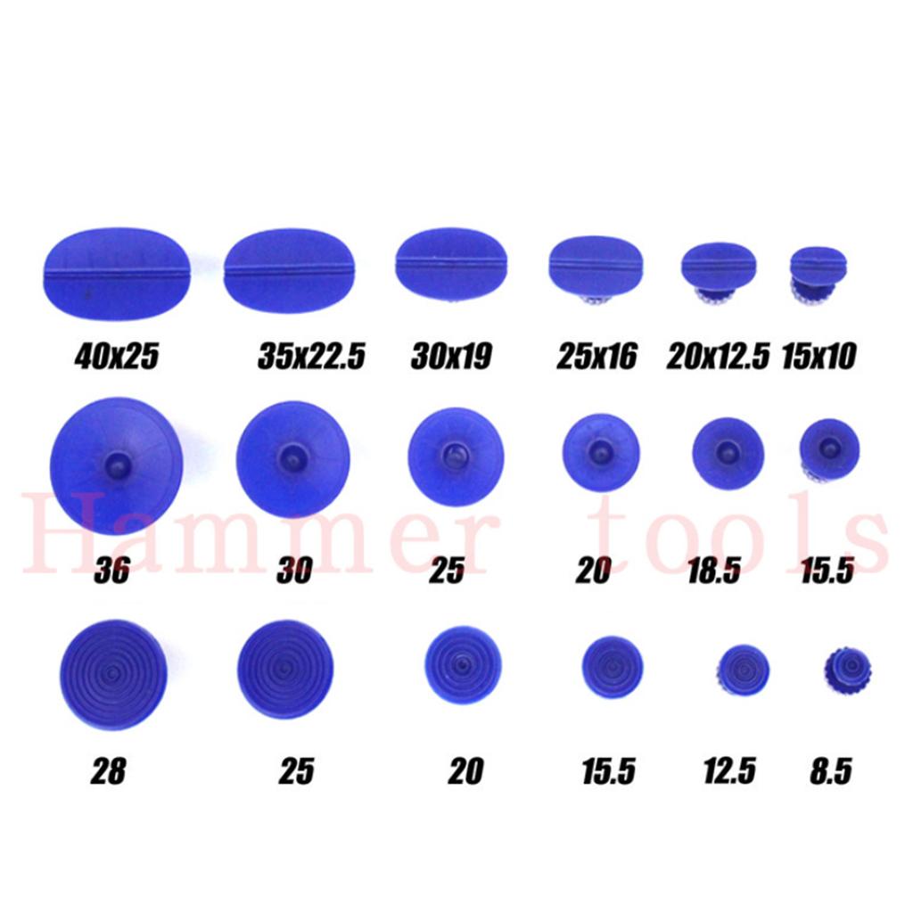 T-Bar Car Body Panel Paintless Dent Removal Repair Lifter Tool with 18 Tabs