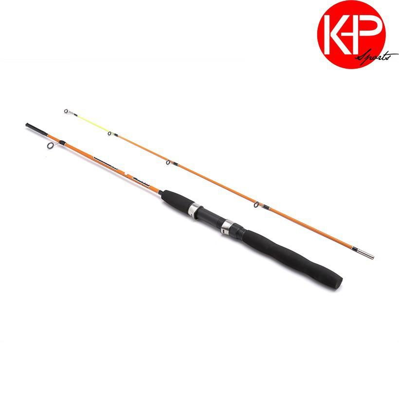 Bộ Cần Câu Lure Màu Cam 1M5 Dành Cho Người Mới Tập Câu Tặng Kèm Chuông KHP docaucagiangnam