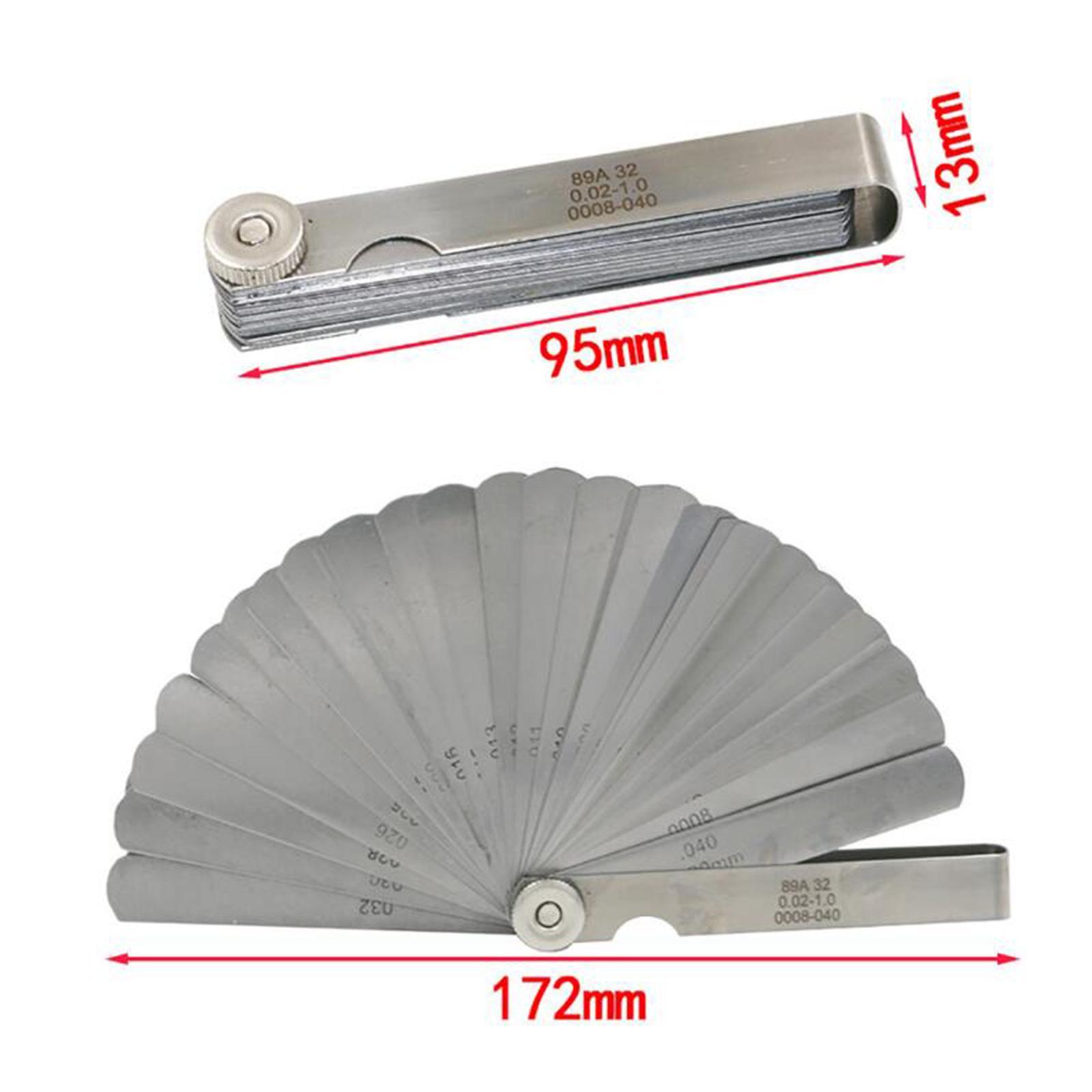 3Pcs Guitar String Action Gauge Measuring Tool Guitar Set for Luthier