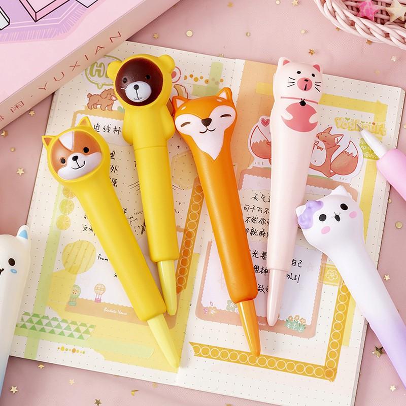 Bút nước xả stress Squishy dễ thương cute nhiều mẫu tặng sinh nhật, quà tặng bạn gái