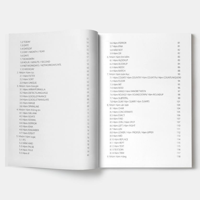 Combo 3 Sách Excel - Google Sheets - PowerPoint Unica Thành Thạo Tin Học Văn Phòng Có Kèm Khoá Học