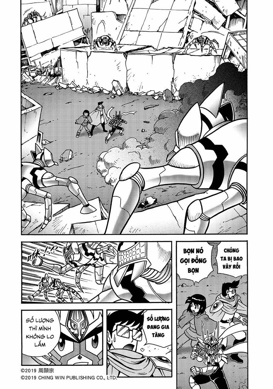 Hiệp Sĩ Giấy A chapter 9.2 4