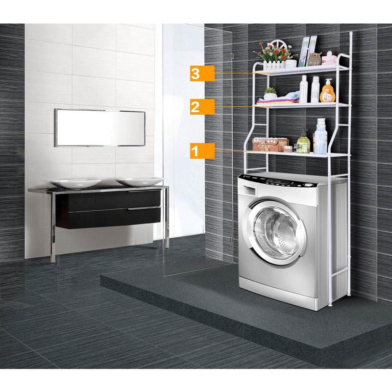 Kệ để vật dụng trên máy giặt 3 tầng 158x68x26cm