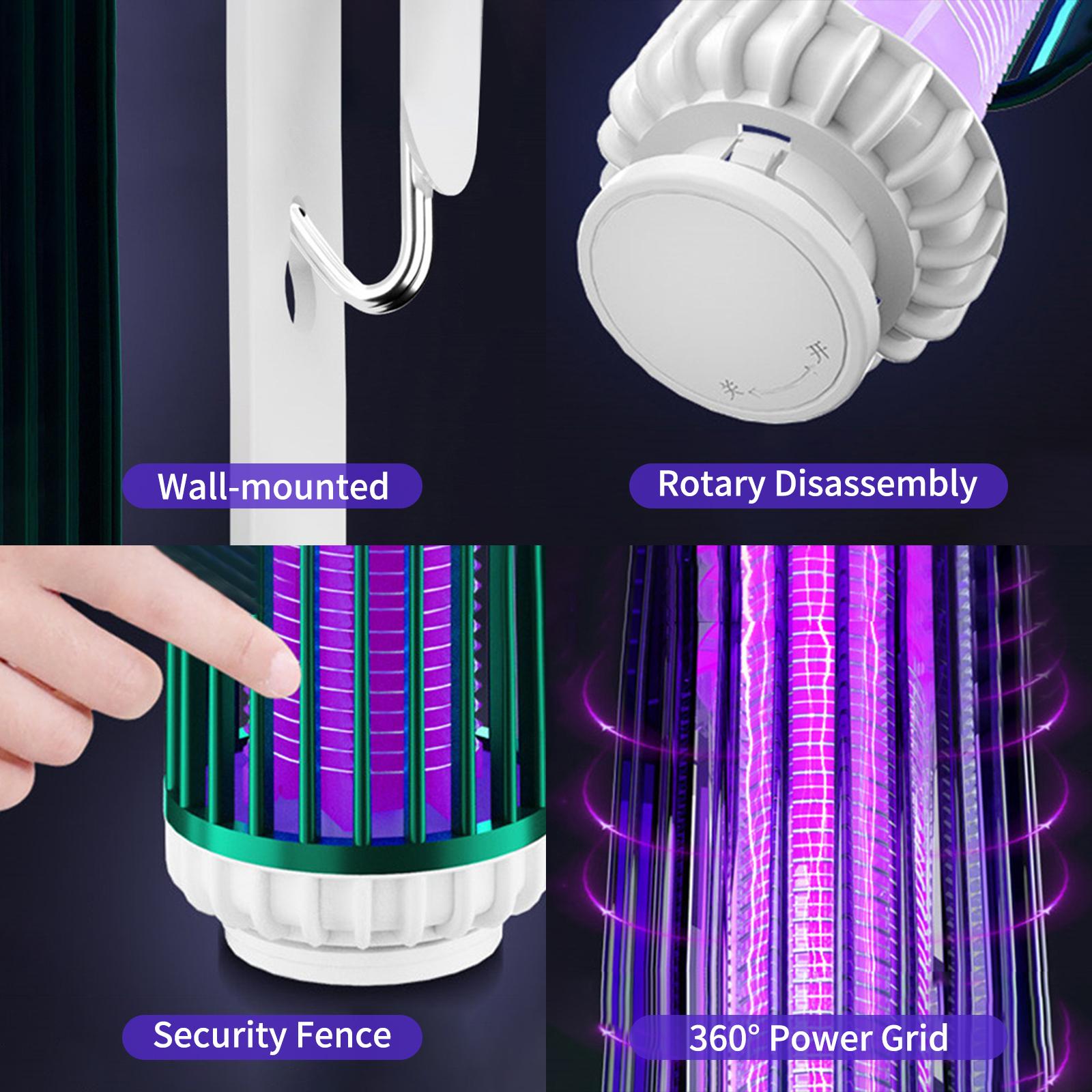 Đèn Diệt Muỗi Usb Treo Tường