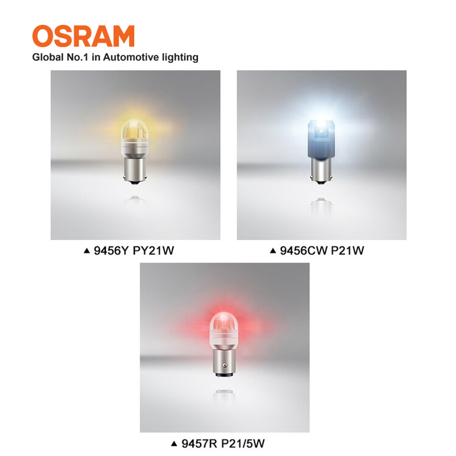 Combo 2 Bóng Đèn Led Tín Hiệu AUX OSRAM P21 12V  - Nhập Khẩu Chính Hãng