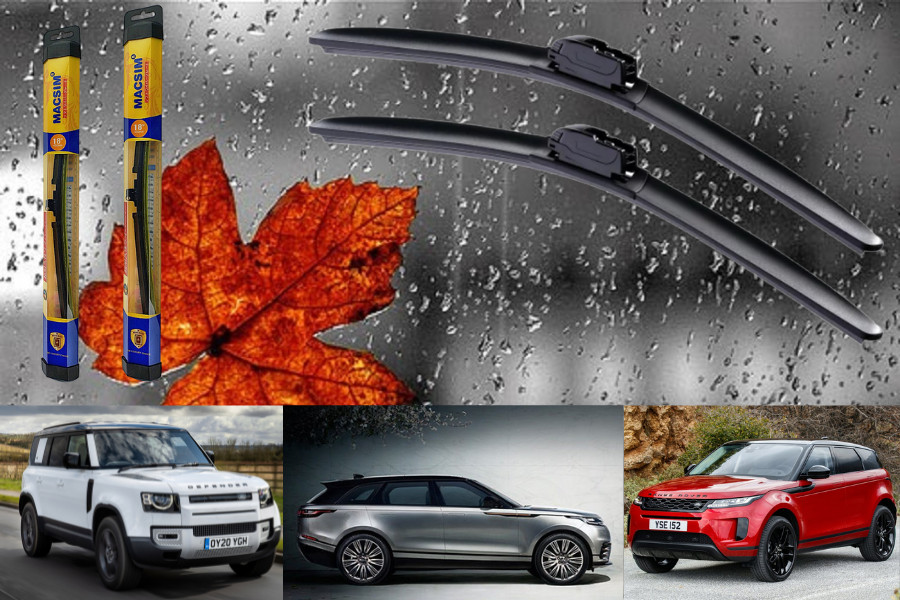 Bộ chổi gạt nước mưa ô tô Nano Silicon Macsim dành cho xe Land Rover Range Rover Sport/Executive 2013-2015