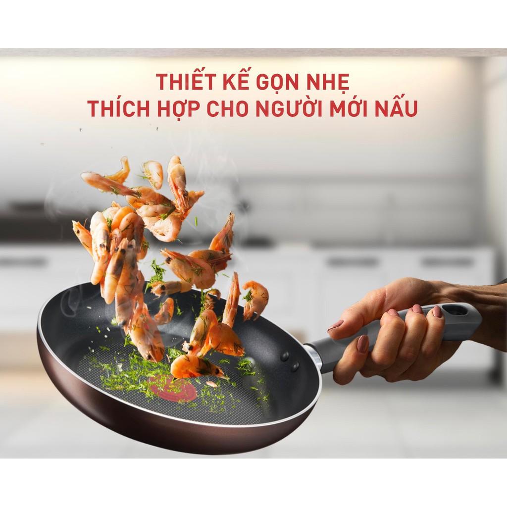 Chảo chiên Tefal Day By Day 24cm, 28cm - Hàng Chính Hãng