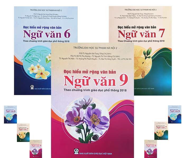 Combo Đọc hiểu mở rộng văn bản Ngữ văn 6 7 9 Theo Chương trình Giáo dục phổ thông 2018