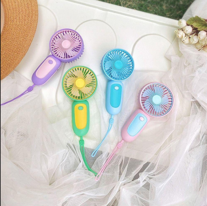 Quạt cầm tay mini sạc điện - Quạt mini cầm tay - Quạt tích điện mini sạc USB Handheld Fan nhỏ gọn, tiện lợi