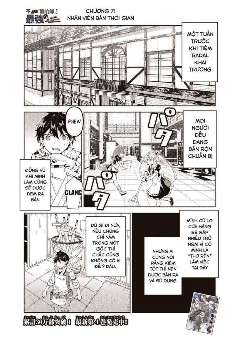 từ chức nghiệp yếu nhất trở thành "thợ rèn" mạnh nhất chapter 71 1