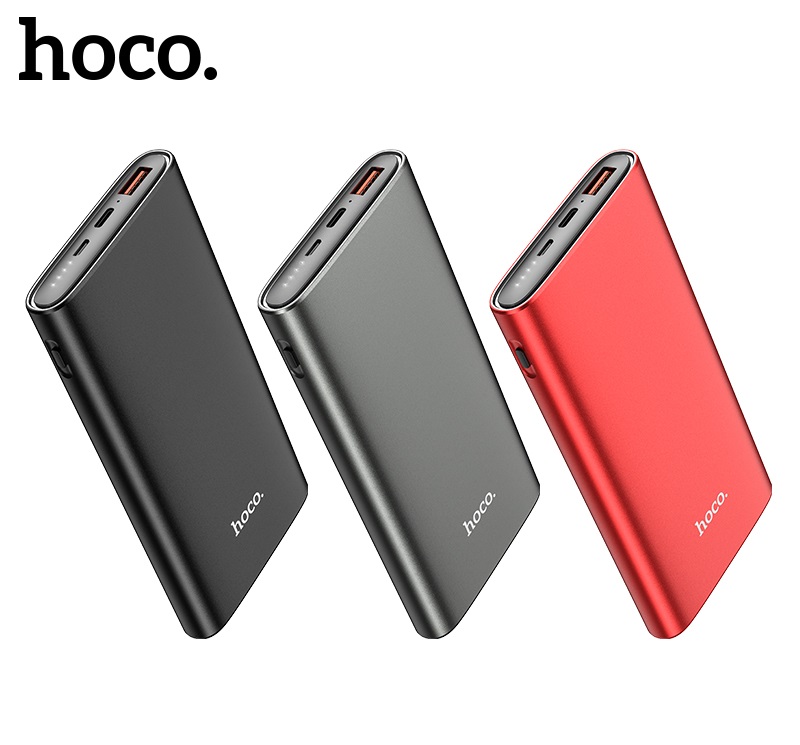 Pin Sạc Dự Phòng Hoco J83 Siêu Mỏng 10000Mah Pd20W + QC3.0 Sạc Siêu Nhanh - Hàng Chính Hãng