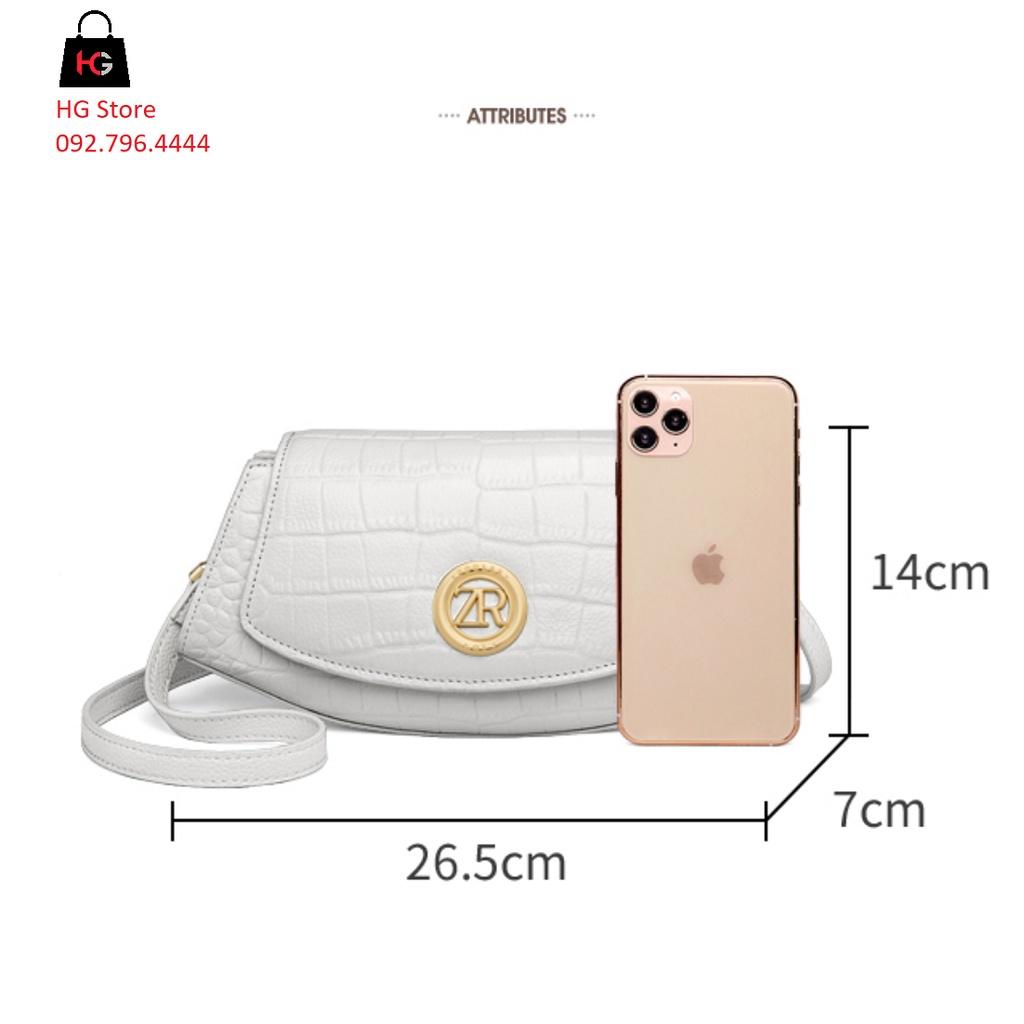 Túi Xách Nữ Túi Xách Hàn Quốc ZL107 Da Thật Cao Cấp FullBox Size 26.5cm Thích Hợp Làm Quà Tặng, Sinh Nhật