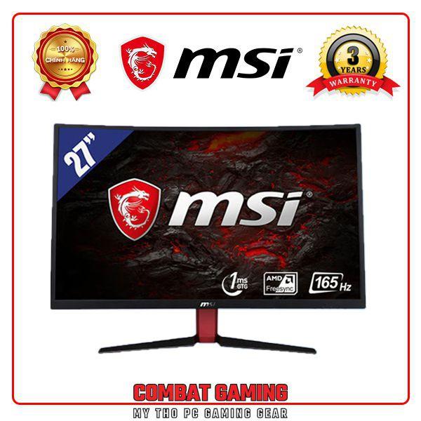 Màn Hình Cong MSI OPTIX G27C4 27&quot;/165Hz/1ms/FreeSync- Hàng Chính Hãng