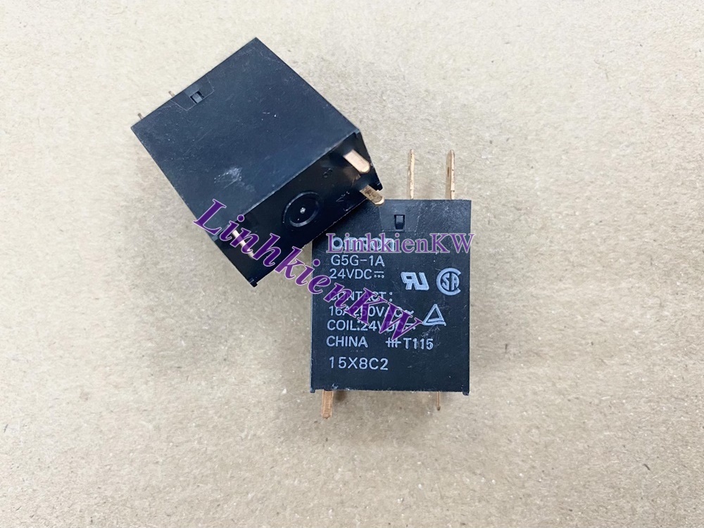 Rơ le G5G-1A 24VDC Relay 24V 16A mới chính gốc 100%.