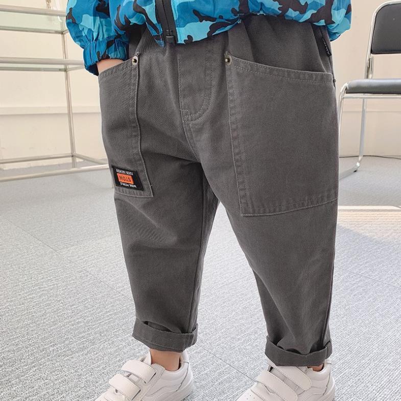 QK12 Size90-130 (9-25kg) Quần Kaki bé trai (Quần dài vải cực đẹp, ngầu Quần áo trẻ em hàng quảng châu