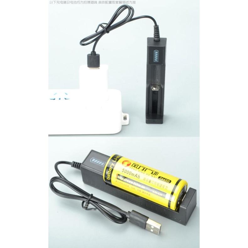 BỘ SẠC PIN Lithium Sạc USB3.7V4.2V dùng cho Đèn Pin Đèn Pha Sạc Đa Năng chưa bao gồm Pin