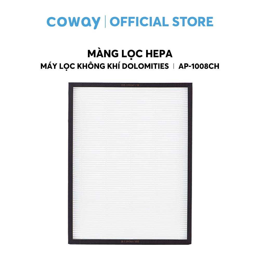 Màng lọc HEPA cho Máy lọc không khí Coway Dolomities AP-1008CH - Hàng chính hãng