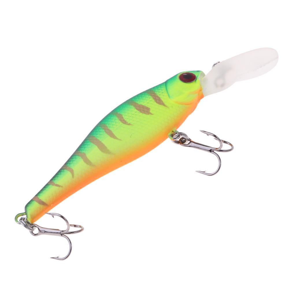 Premium Minnow Fishing Lures Hard Artificial Bait Crankbait Fishing Rigs Bait Fishing Tackle Equipment