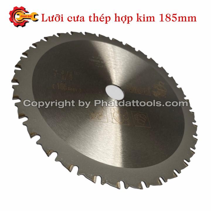 Lưỡi cưa,cắt thép hợp kim D185 32 răng-Chuyên dụng lắp cho máy cắt mini-Cắt mịn không bavia,tóe lửa