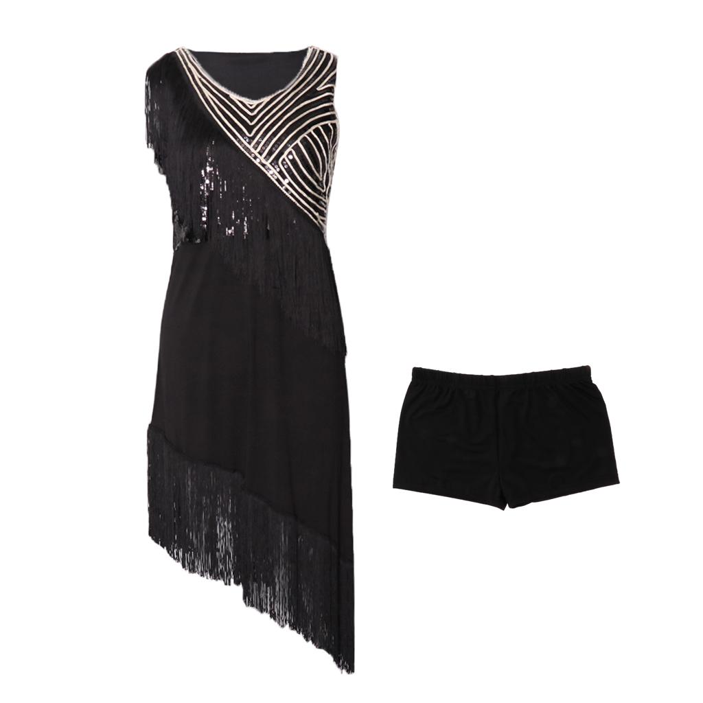 Women's Dance Skirts Latin Dance Dresses Dancewear for Ballroom