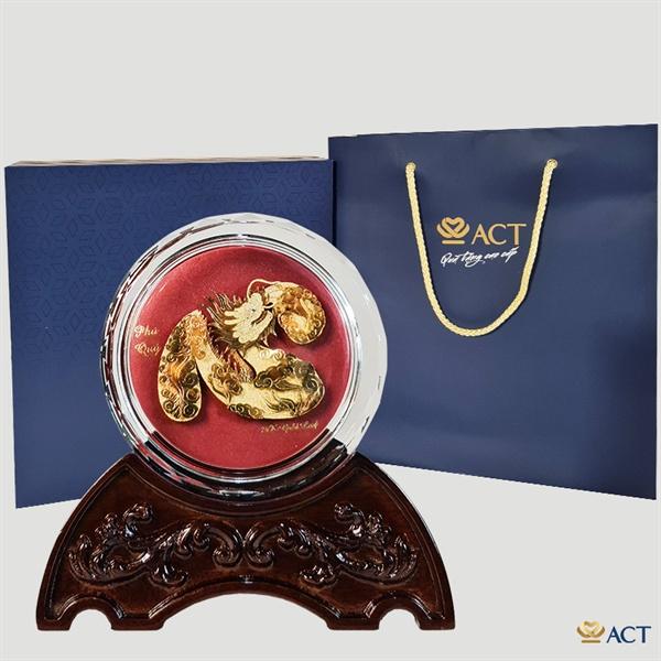 Quà tặng Chặn Giấy Chữ Tâm Hóa Rồng