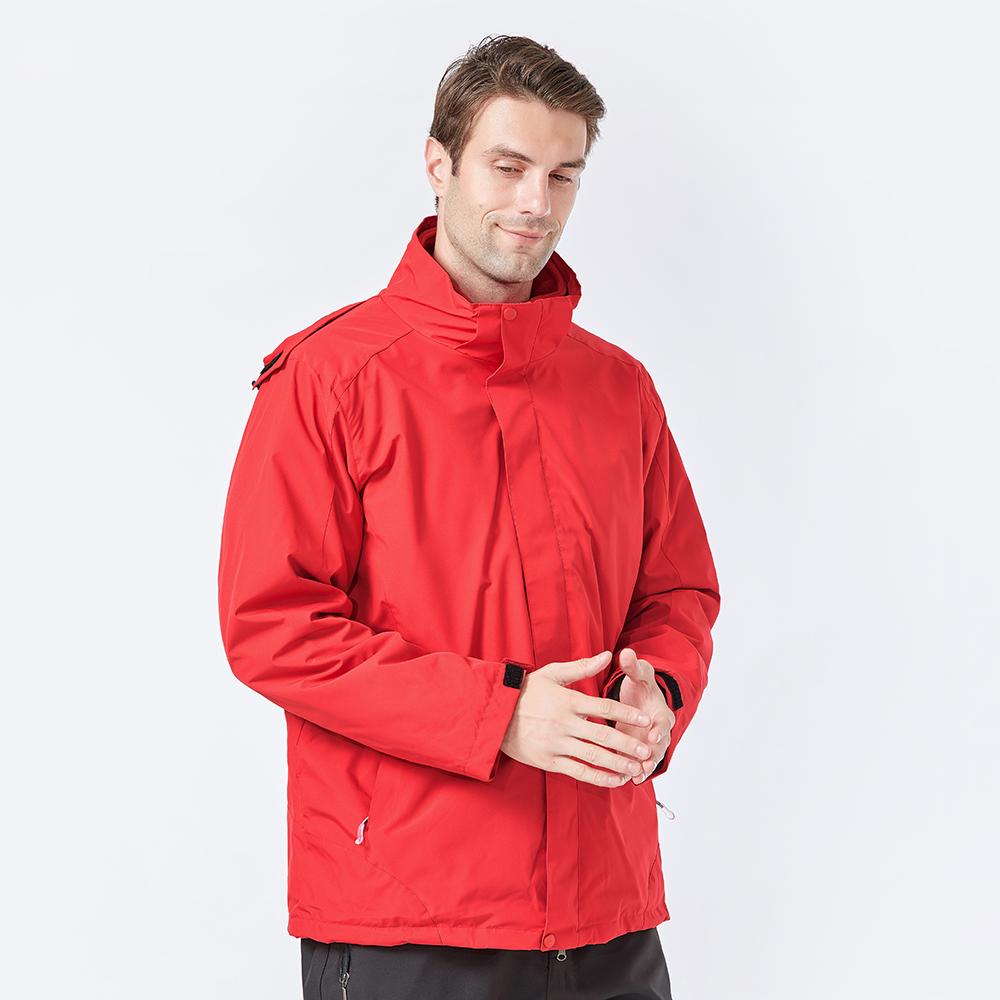 Áo Khoác Gió Softshell Không Thấm Nước Lông Cừu Ấm Áp 3 Trong 1