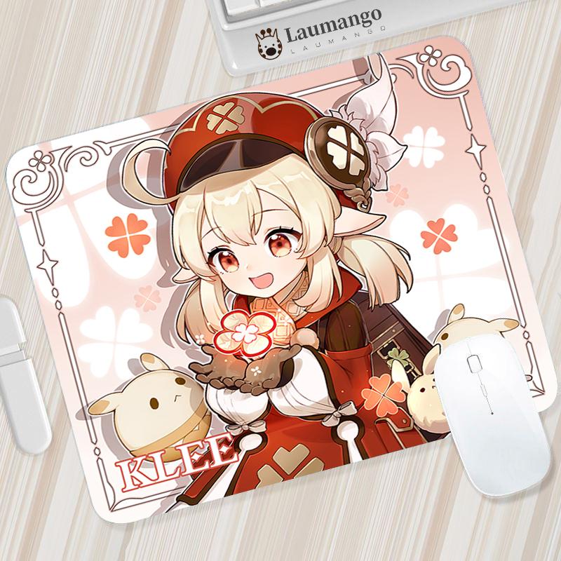 Chuột Pads Máy tính Pad Mousepad dễ thương các phụ kiện chơi game Kawaii Gamer Varmilo Anime Genshin Impact Tab