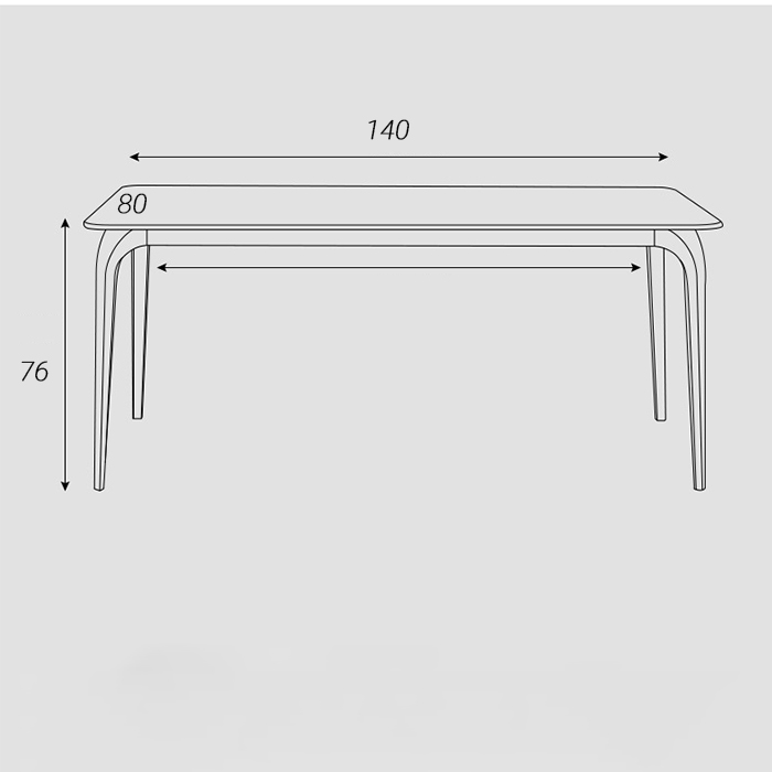 Bàn ăn mặt đá cao cấp, bàn ăn gia đình LUX-BGA07