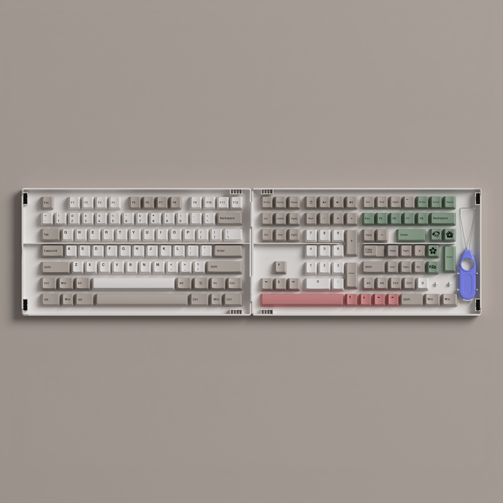 Nút bàn phím AKKO Keycap Set - 9009 (Cherry Profile) - Hàng Chính Hãng