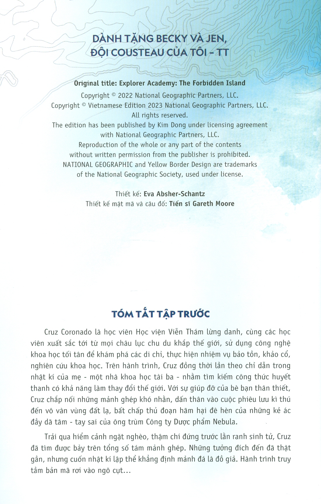 HỌC VIỆN VIỄN THÁM - ĐẢO CẤM