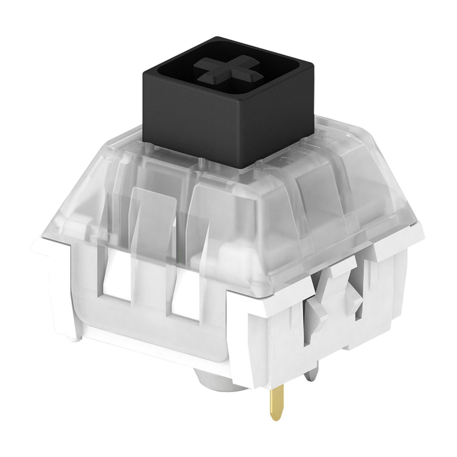 Box Switches for Mechanical Gaming Keyboards 3 Pin Switches IP56 Dust Resistant Clicky Linear Tactile SMD Compatible Plate Mounted