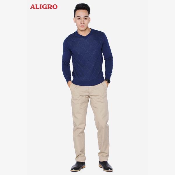 Quần kaki nam màu be Aligro ALGK014