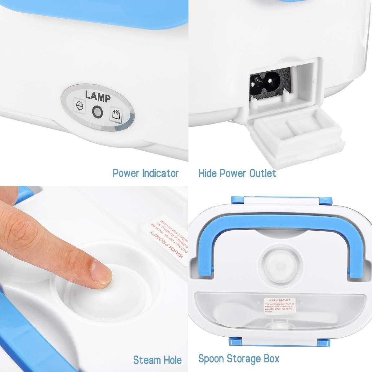 Hộp cơm điện hâm nóng thức ăn cho ô tô và nhà