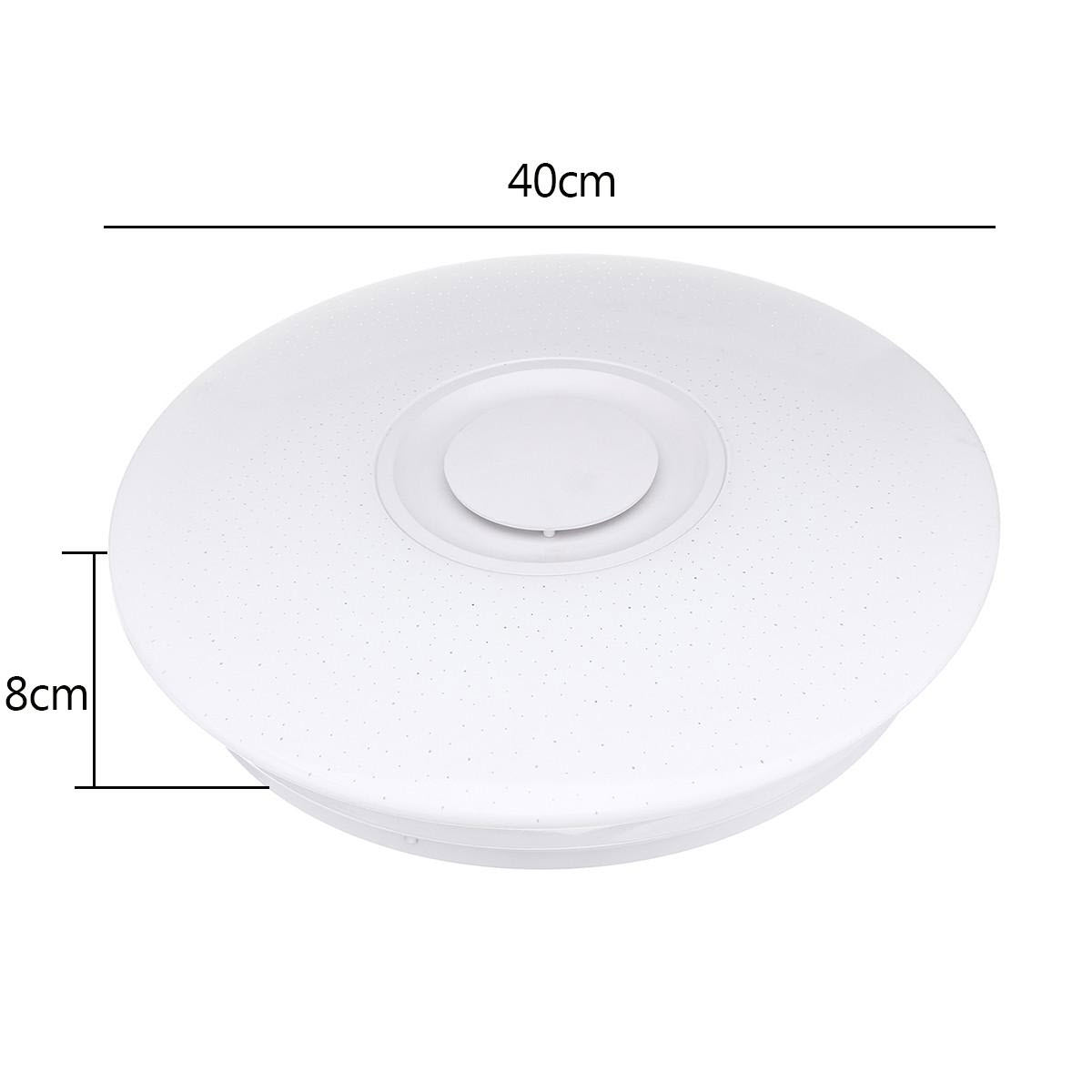 Đèn LED Ốp Trần Công Suất 36W/72W đổi màu RGB kiêm loa Bluetooth thông minh - Kết nối với điện thoại qua Bluetooth PD