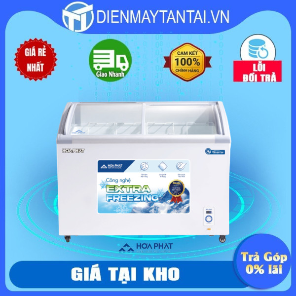 Tủ đông Hòa Phát HSF AD8280.C1 mặt kính inverter 280L - hàng chính hãng - chỉ giao HCM