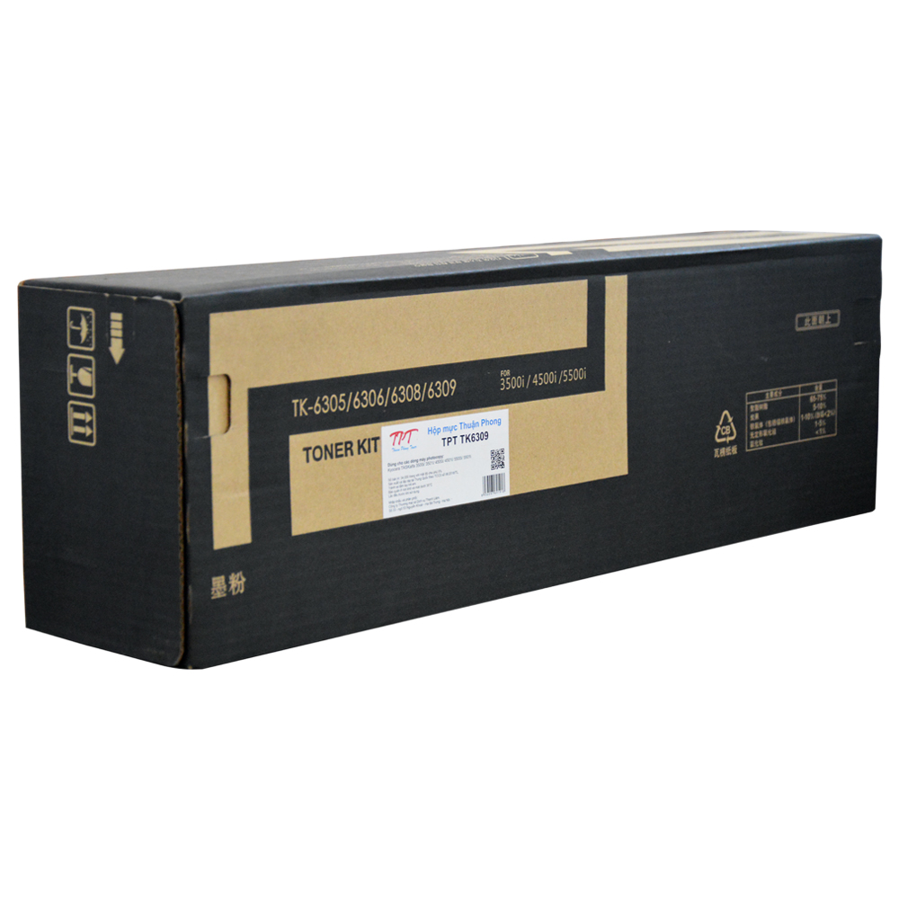 Hộp mực Thuận Phong TK-6309 dùng cho máy photocopy Kyocera TASKalfa 3500i/ 3501i/ 4500i/ 4501i/ 5500i/ 5501i - Hàng Chính Hãng