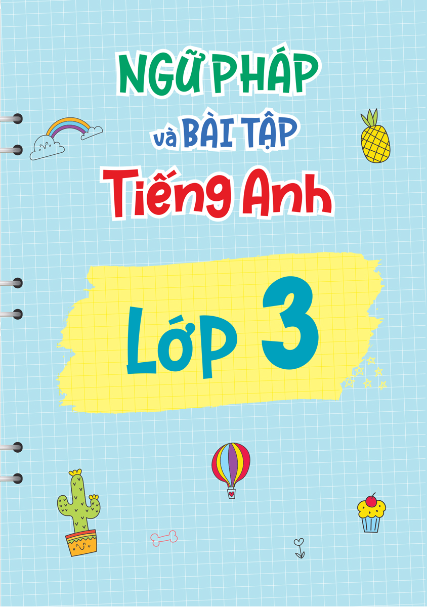 Sổ Tay Ngữ Pháp Và Bài tập Tiếng Anh Lớp 3,4,5_MEGABOOK