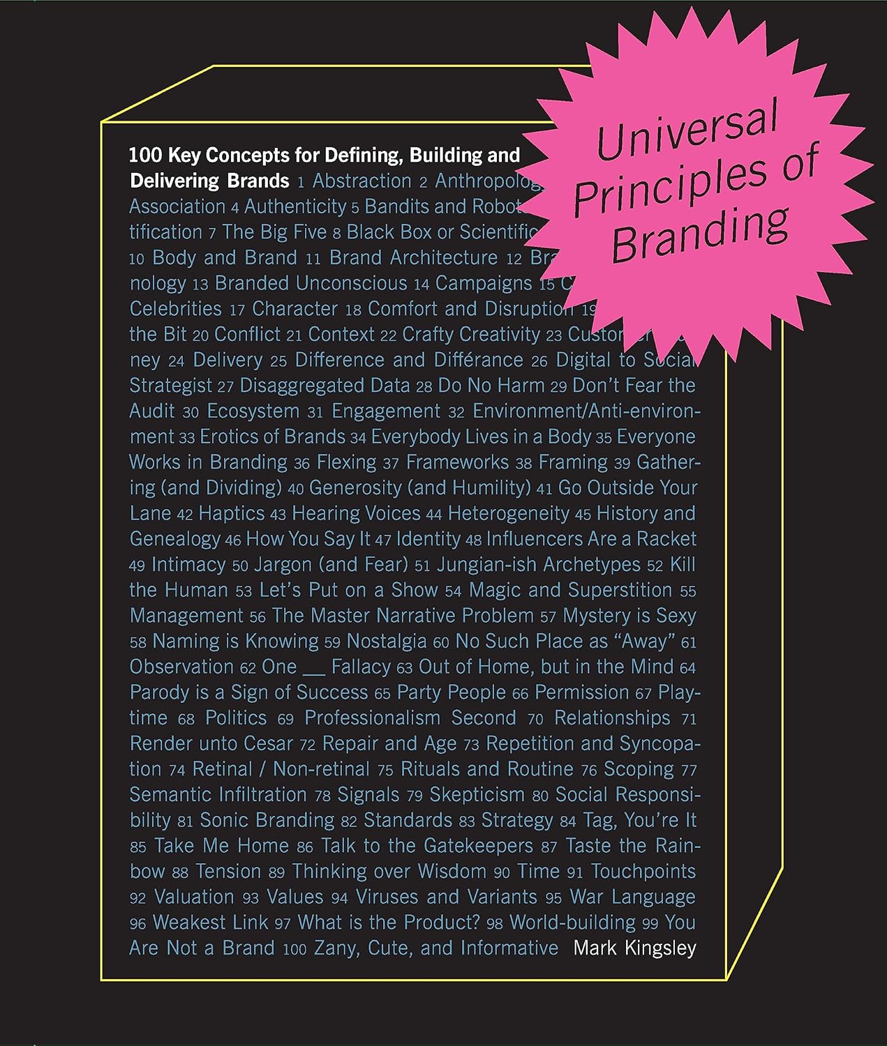 Universal Principles Of Branding: Vol 6
