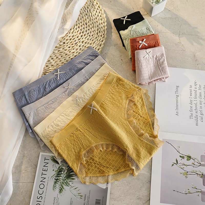 Quần lót nữ cotton Chun Chun vải mềm ôm bụng nâng mông, quần chíp thông hơi co giãn chiều 266.