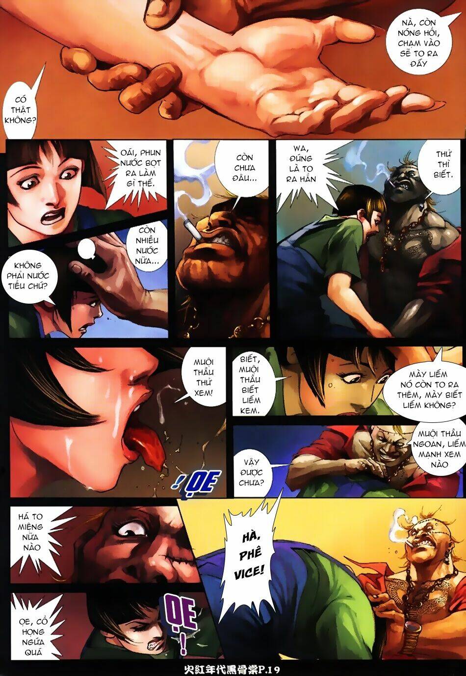 hỏa hồng niên đại hắc cốt đường chapter 12 3
