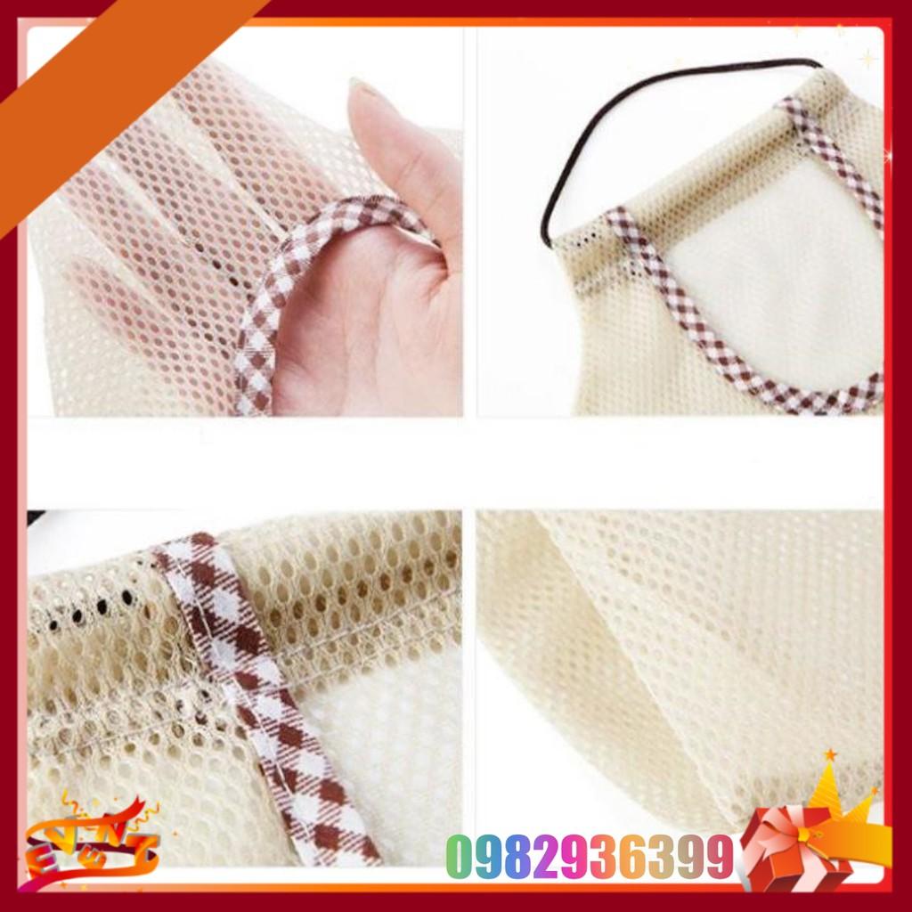 Túi Lưới Đựng Đồ Đa Năng Nhà Bếp – Đựng Hành Tỏi, Trái Cây, Túi Nilon, Đồ Khô
